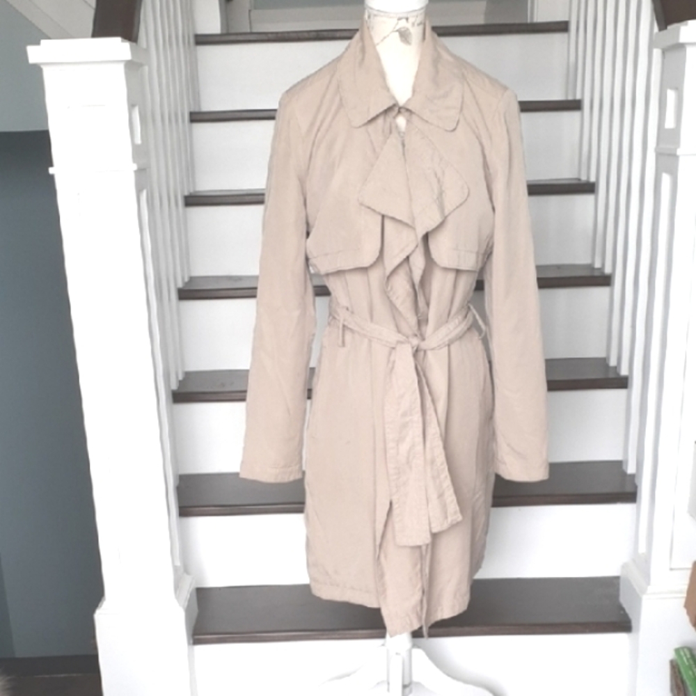 & Banana Republic Soft Trench Coat